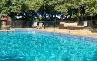 Outdoor pool.